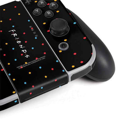 Warner Bros FRIENDS Polka Dots Nintendo Switch OLED (2021) Skin